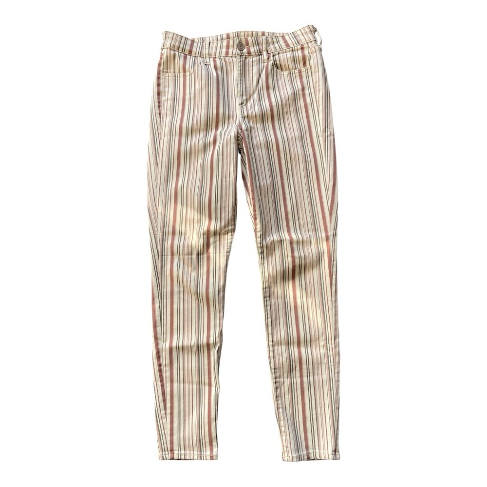 #007, American Eagle Next Level Stretch, striped, hi rise jegging - Picture 1 of 5